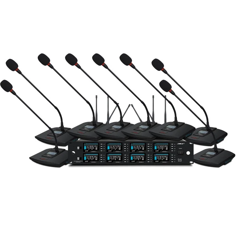 

U-segment FM wireless microphone