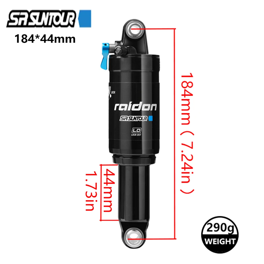 25 新 SR SUNTOUR 自転車リアショック MTB マウンテンバイクエアリア