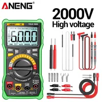 ANENG V9 Smart Professional Digital Multimeter 2000V Voltage Tester Capacimeter Voltmeter AC DC Ammeter Electrical Tester Tools