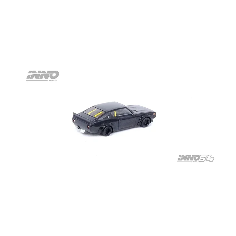 PreSale INNO 1:64 Skyline 2000 GTR KPGC110 KENMERI Black Diecast Diorama Car Model Collection Miniature Toys