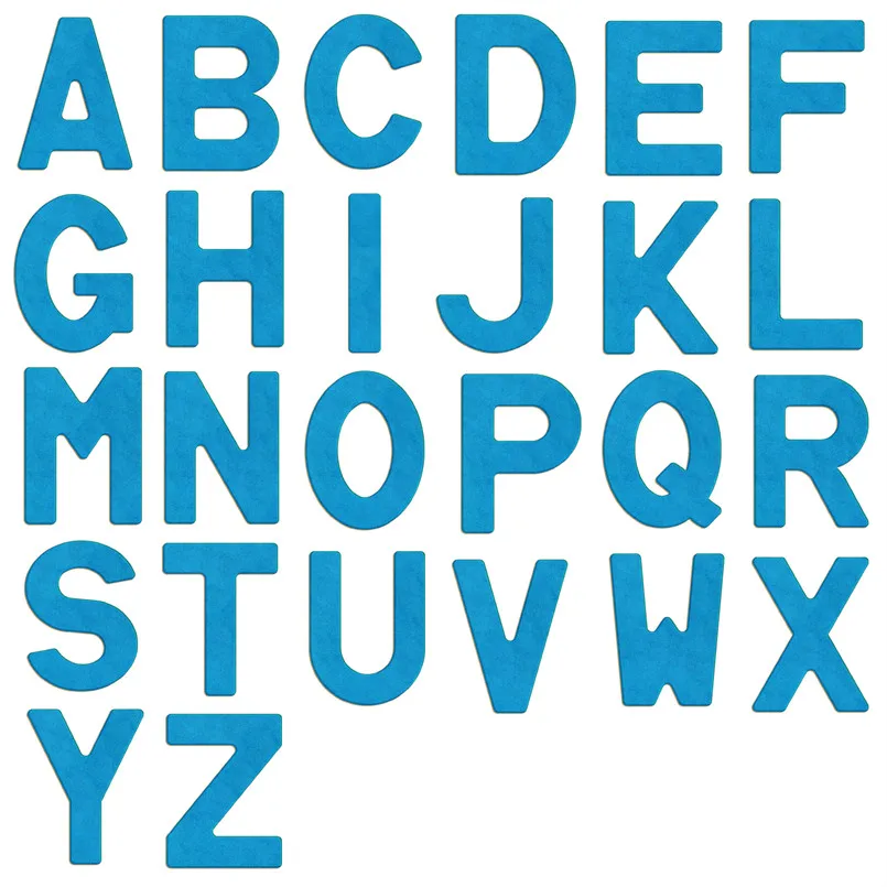 26 حرفًا بحجم 10 سم، قوالب بلاستيكية، تسلية ثقافة الرسوم المتحركة، أدوات فندان الكيك، قاطعة فواكه الكوكي والسوشي