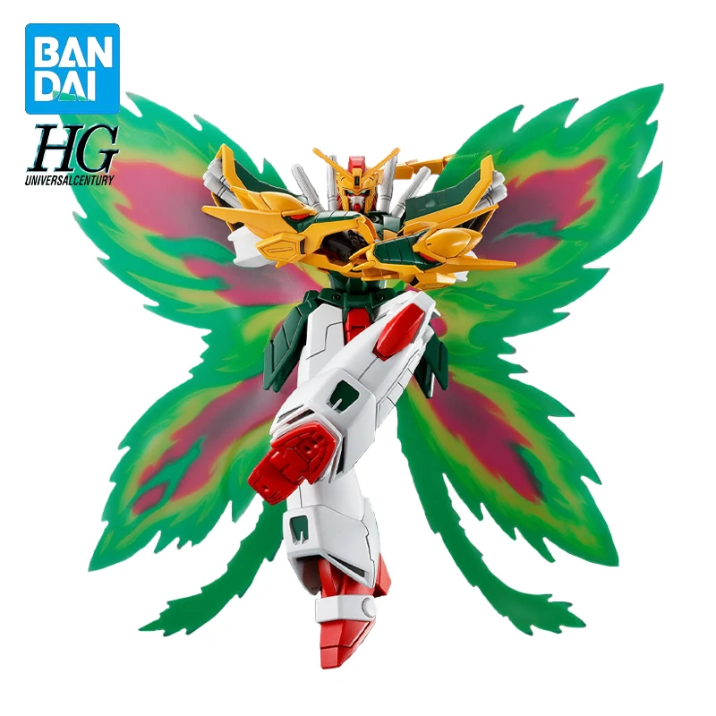 

Original Bandai HGUC Gundam GF13-011NC Wyvern Gundam Action Figure PVC 1/144 Collectible Model Dolls Statuette Ornament Gifts