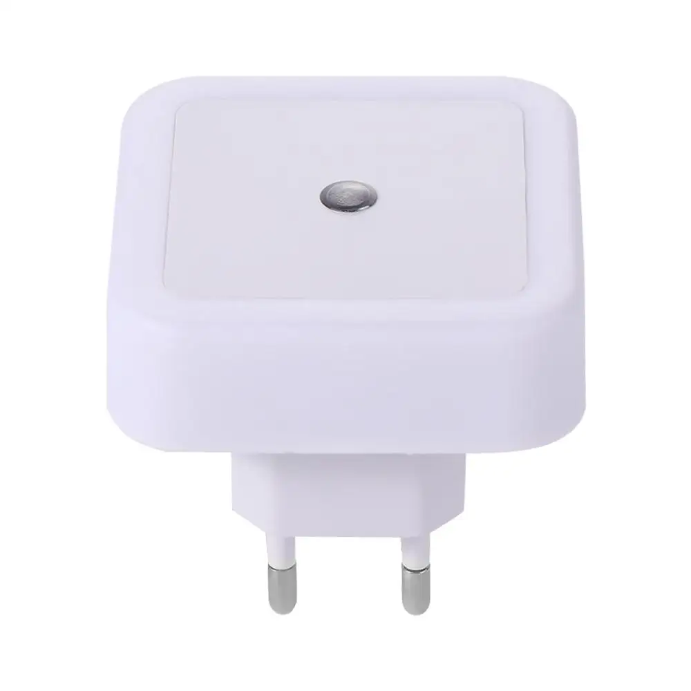 Bathroom Hallway Dusk to Dawn Automatic US EU Plug Nightlights LED Lamp Night Light Plug-in Light