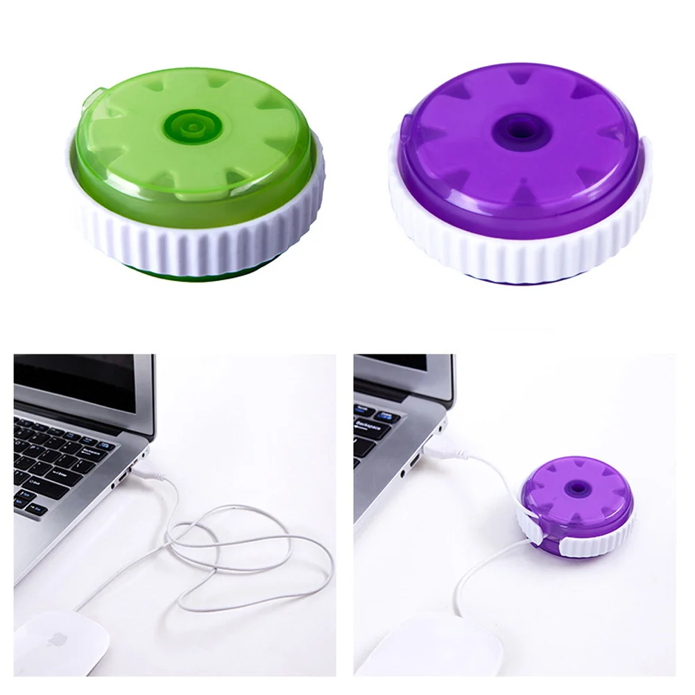 

Round Cable Winder Universal Earphone Organizer Tangle-Free Wire Headphone Cord Keeper for Travel School Home (Random Color)