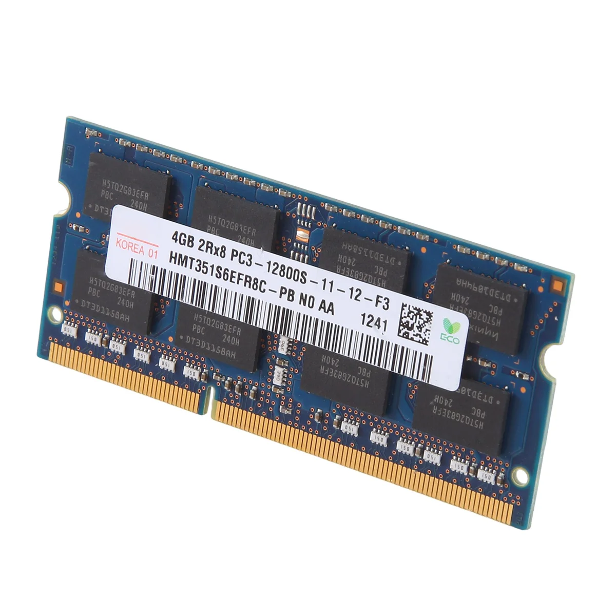 A40I For DDR3 4GB Laptop RAM Memory 1600Mhz PC3 12800 2RX8 1.5V 16 IC SODIMM Memory Only for