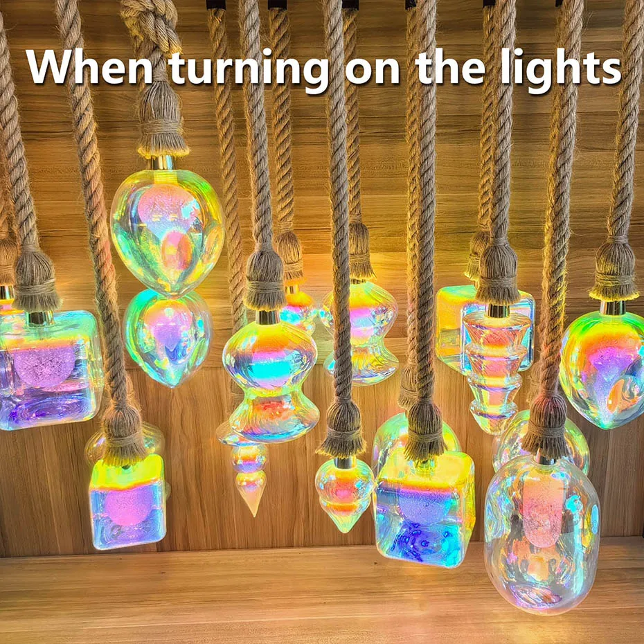 Bunte LED-Lampe E27 220 V Vintage Edison-Glühbirne Urlaub Nachtlicht Dekoration Beleuchtung für Esszimmer Bar Home Decor Beleuchtung – Detail 5