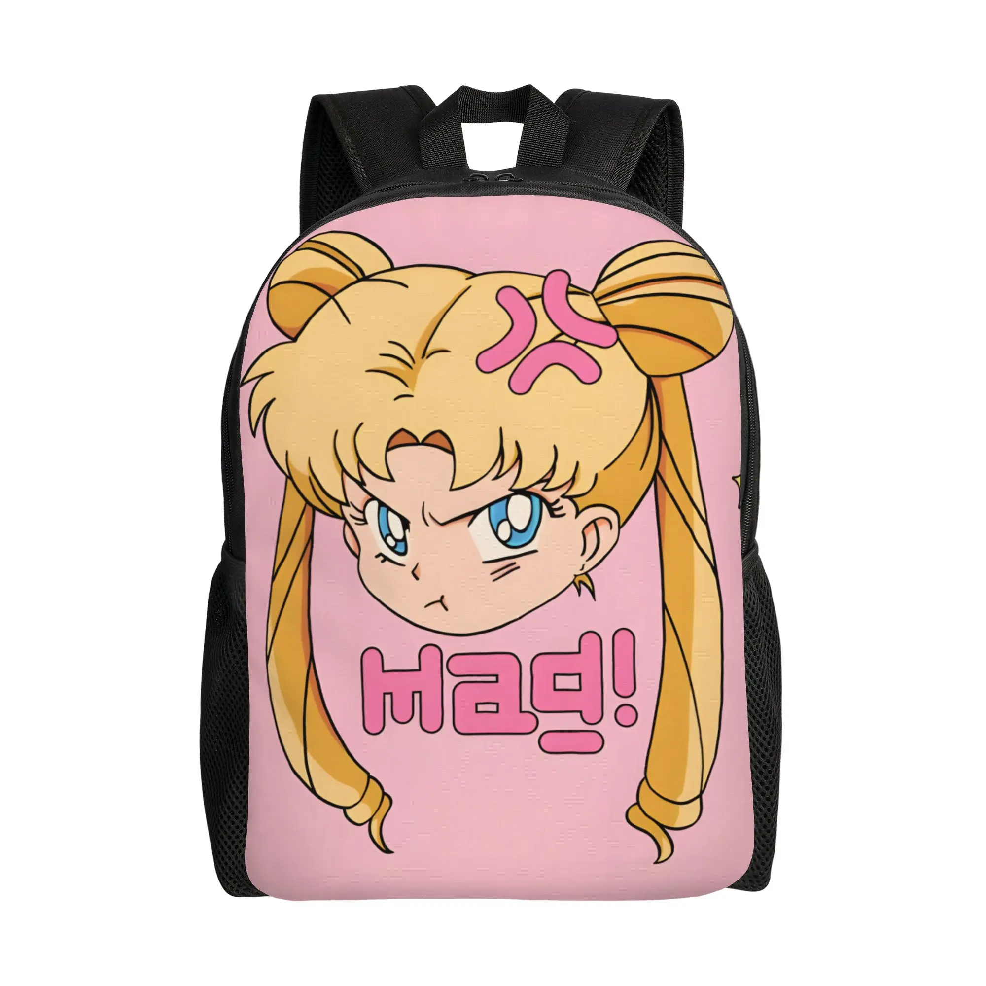 1Piece Backpack Mad Usagi Tsukino New School Year Storage Bag Camping  Sailor Moon Birthday Gift New Term Starts