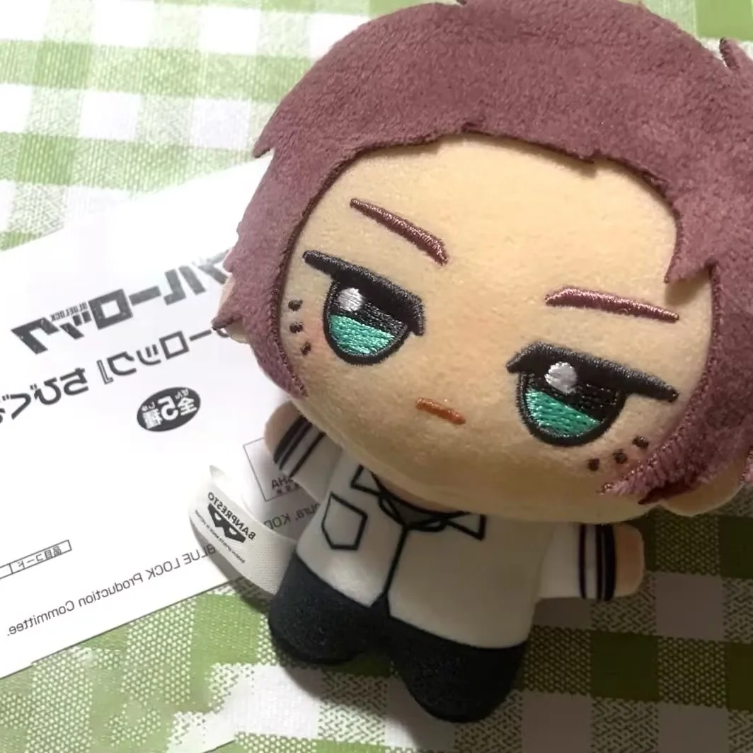 Hot-selling 10cm Blue Lock Kawaii Q Version Plush Figure Doll Itoshi Sae Anime Peripheral Plushies Keychain Bag Pendant Toys