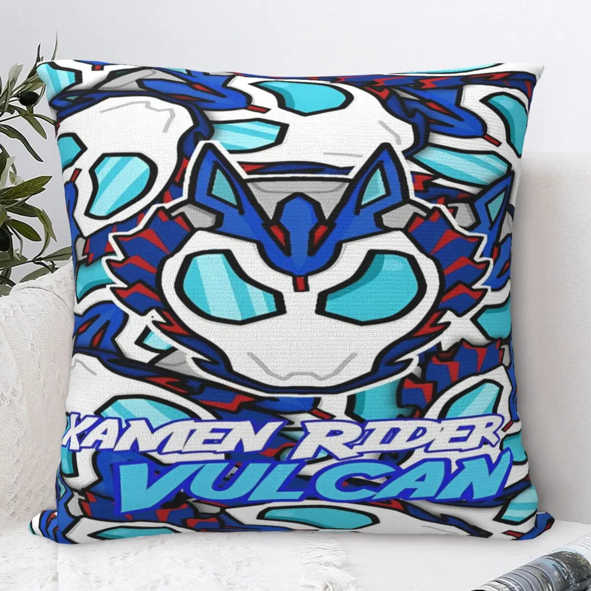 

Kamen Rider Anime Pillowcase Product Printed Cushion Cover Throw Pillow Cover Seat Decoration Square Multiple Sizes