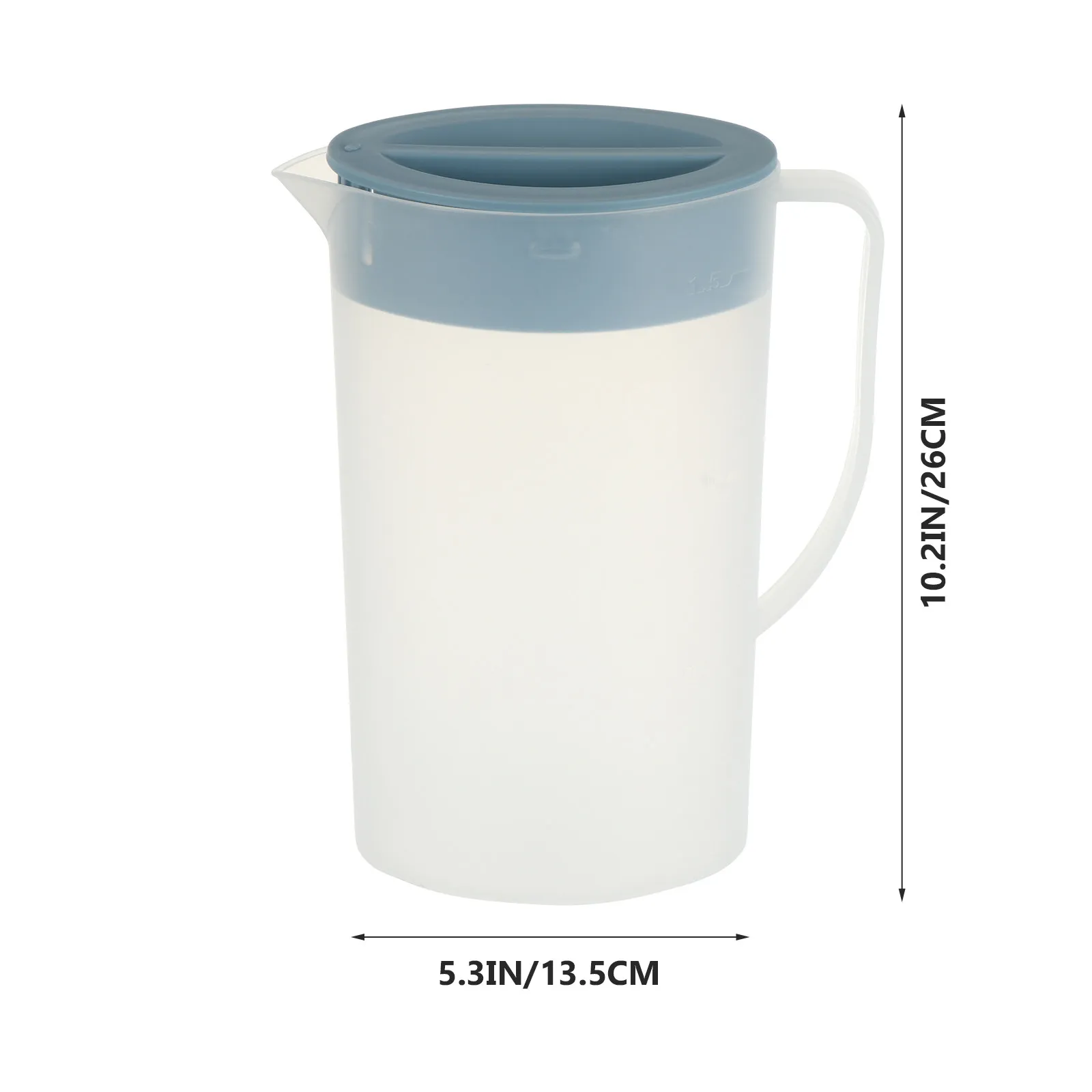 1Pcs Cold Water Jug Large Capacity Plastic Kettle Leak Proof Drop Resistant Beverage Pot for Kitchen Plastic Kettle