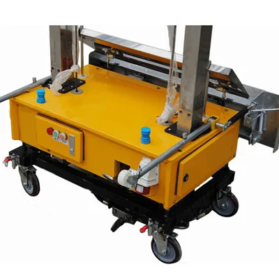 Full-Automatic Cement Lime Plastering Machine Inside and Outside Wall Stucco Machine Wall Wiping Machine Wall Plastering Machine