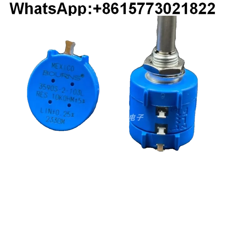 

Американский оригинальный прецизионный многооборотный потенциометр BOURNS 3590S 3590S-2-103L 10K (1 шт.)