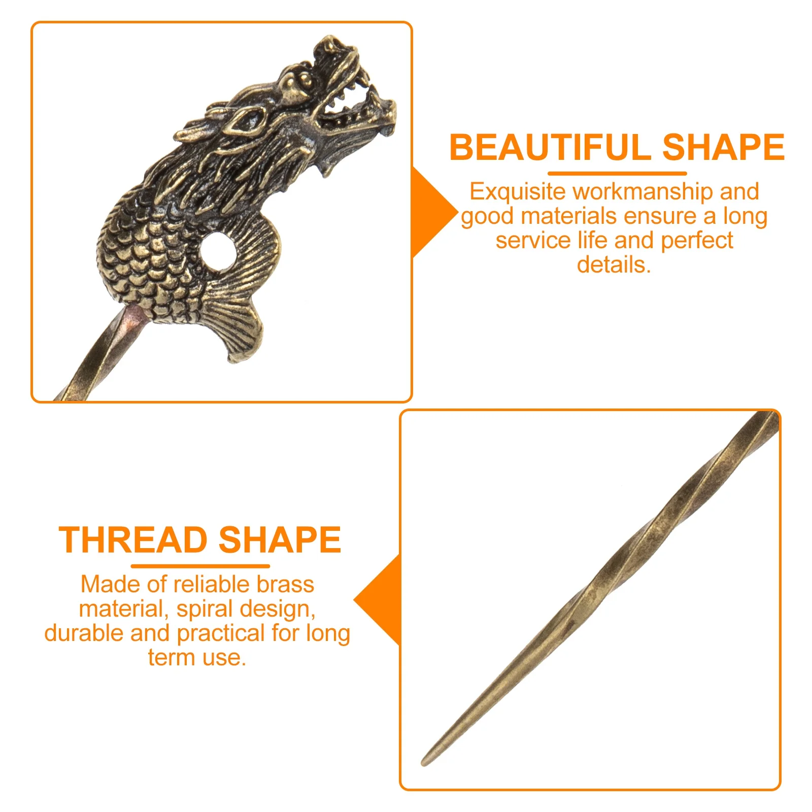 

Snow Draw Tool Spiral Brass Cigar Poker Stick For Enhanced Draw Performance Cigar Accessories Tool Kit