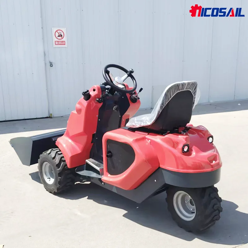 Customized best-selling three wheel skid steer loader, obtained Euro 5 certification skid steer loader from Chinese factory