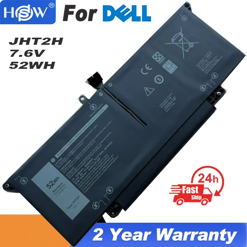 

35J09/JHT2H Laptop Battery for Dell Latitude 7310 7410 Series Notebook 0YJ9RP 009YYF 07CXN6 04V5X2 0HRGYV 11.4V 3255mAh