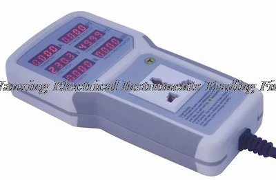 

6600W 85V-110V-220V-265V 30A Electric Power Energy Monitor Tester Socket Watt Meter Analyzer with UK/US/EU Socket Output HP9900