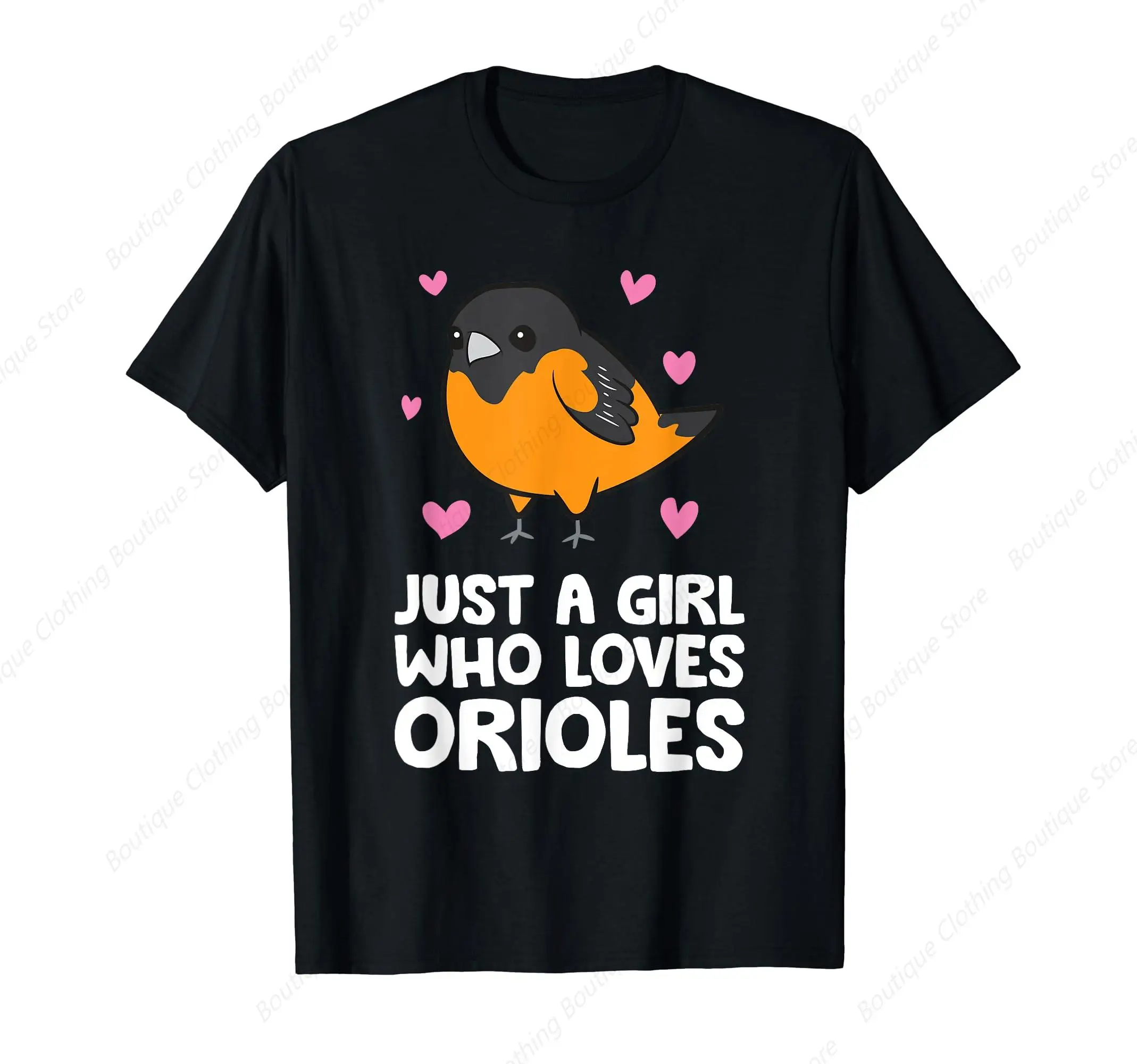 Just a Girl Who Loves Orioles T-Shirt