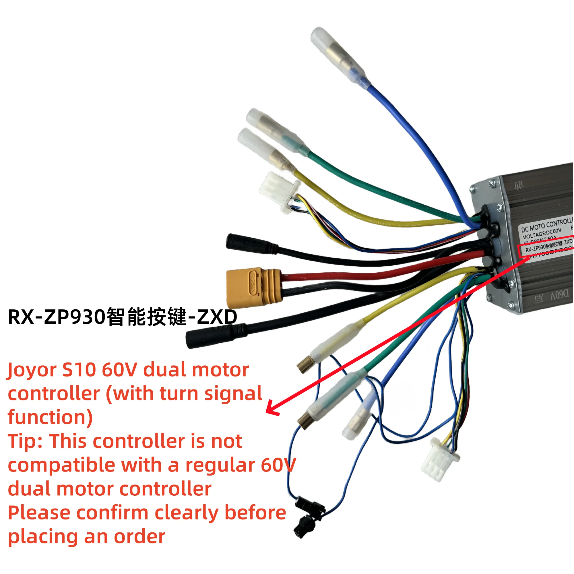 Original JOYOR S10 Dual motor Controller electric scooter  S Series 48V 60V front rear motors Integrated controller spare parts