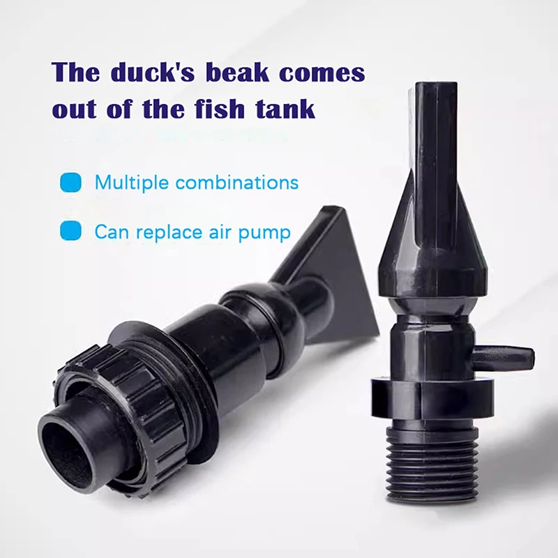 1PC Aquarium Tank Duckbill Sprinkler Universal Adjustable Fish Tank Sprinkler Garden Irrigation Water Pipe Connectors Accessory