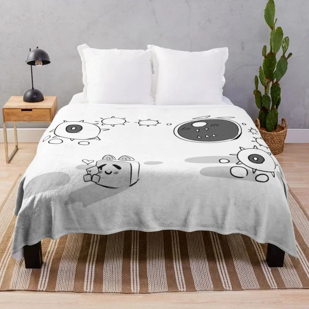 

Just Shapes and Jealousy Throw Blanket Reusable Durable Soft Blanket for All Seasons