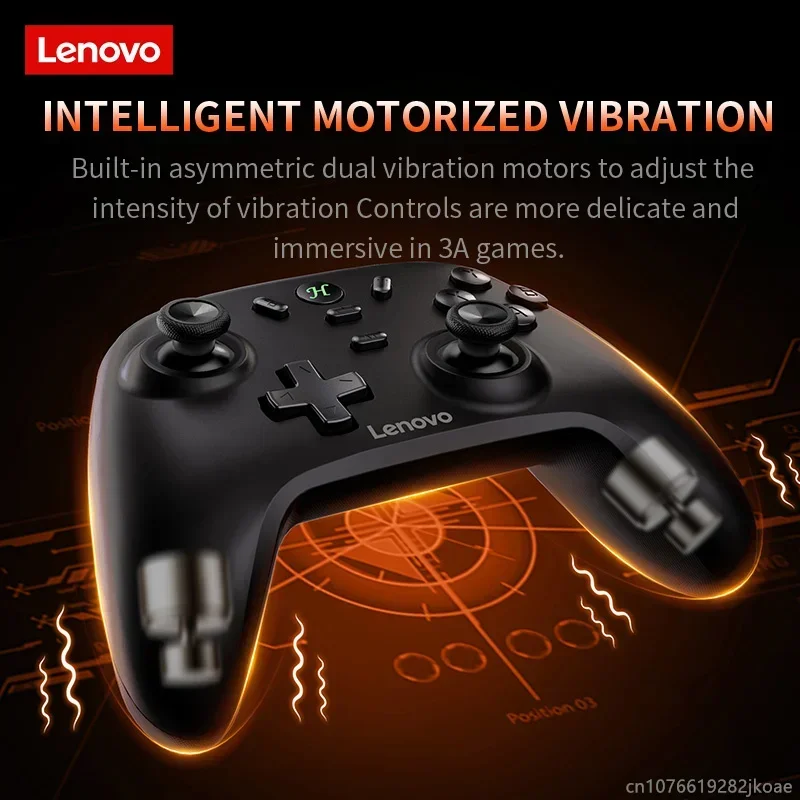 لوحة ألعاب Lenovo S07 الجديدة سلكية، بلوتوث ومفتاح اتصال 2.4G/كمبيوتر الكمبيوتر/تلفزيون أندرويد تدعم وظيفة توربو بطارية 600 مللي أمبير في الساعة #6