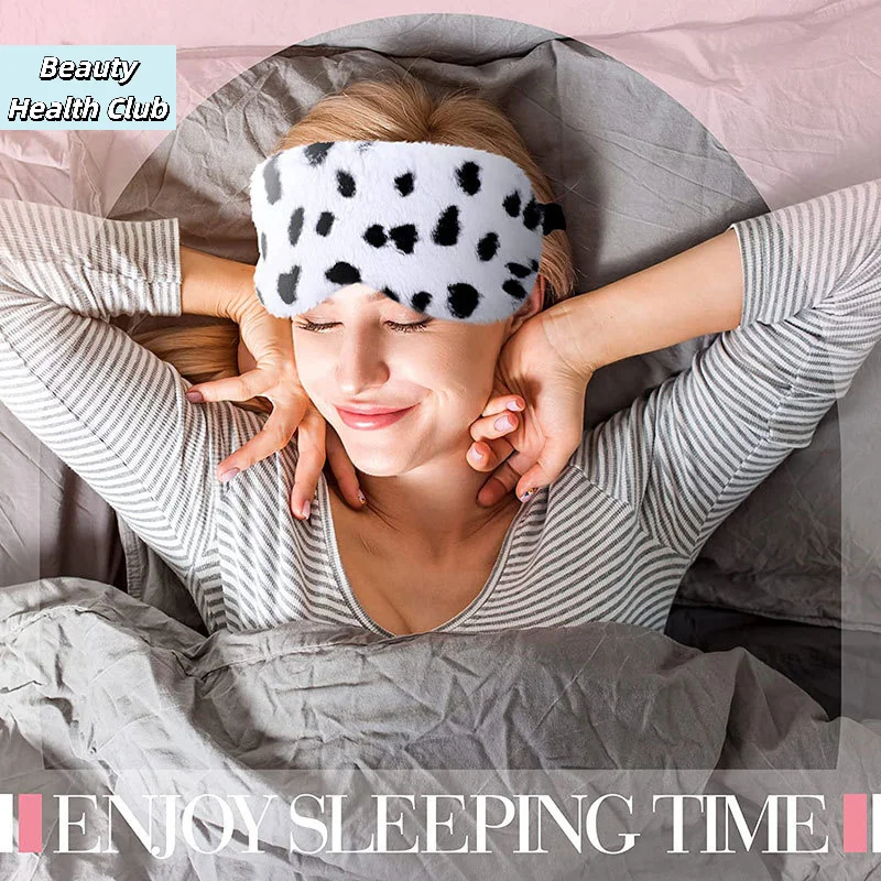 

【1PC Plush Eye Mask Simulation Rabbit Hair Eye Mask Cute Sleep Mask Fur Cozy Bachelorette Gift】