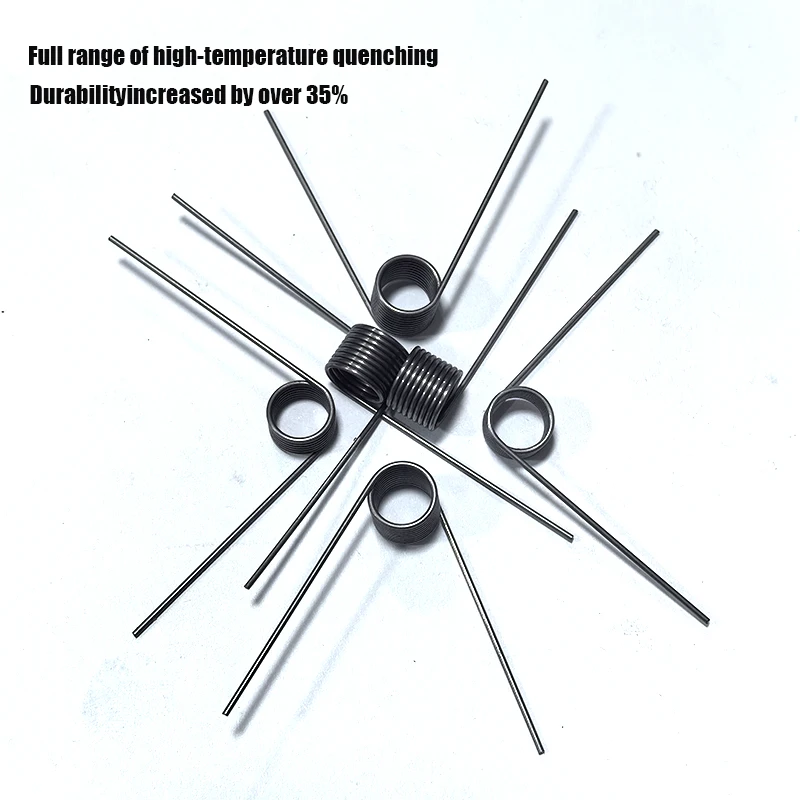 Drahtdurchmesser 1,4 mm, V-förmige Federn mit Torsionsfedern, Miniatur-Torsionsfedern, Rückholfedern 60 ° /90 ° /120 ° /180 ° – Detail 1