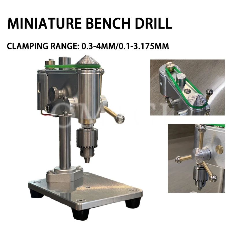 Mini Miniature Bench Drill Drill Press Mechanical Decorative Crafts Collection Precision Watch Bench Drill