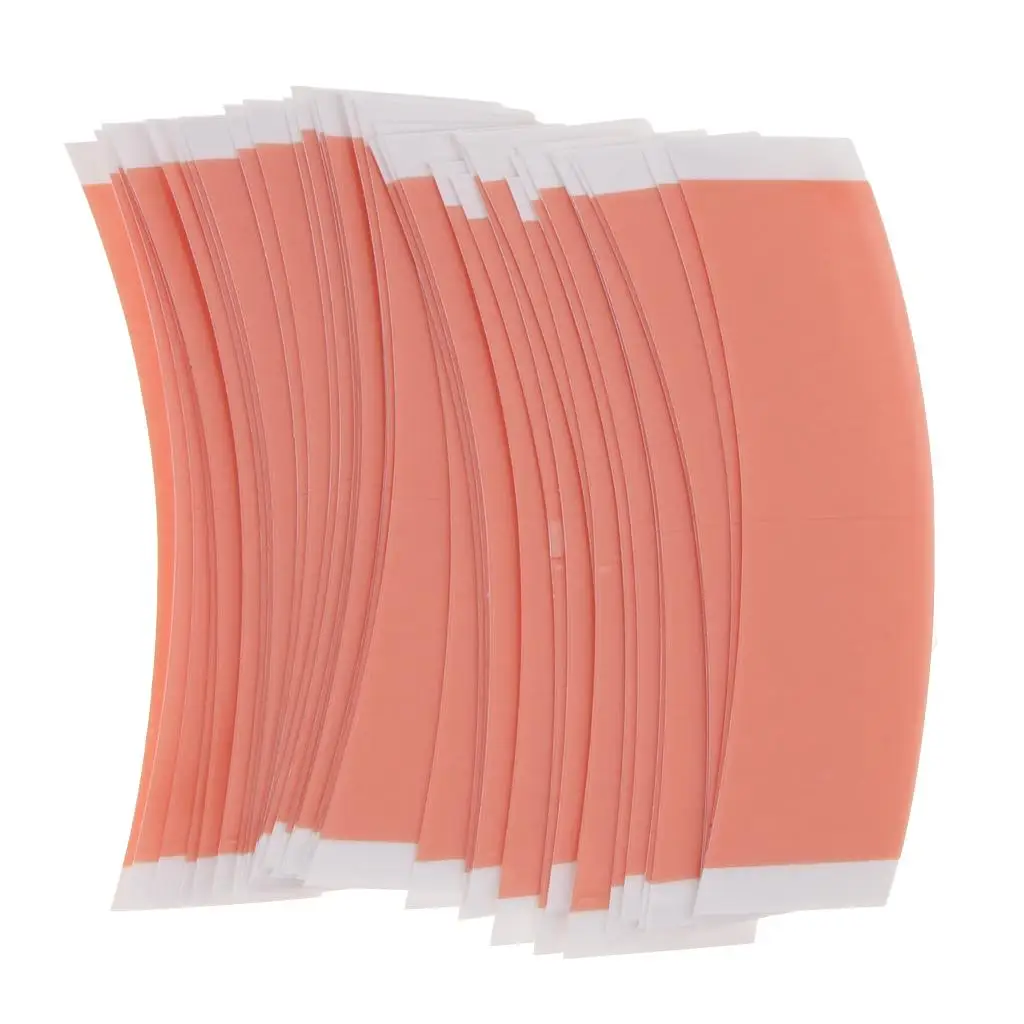 Double Sided Toupee Tape Sweatproof Long Hold Adhesive Strips for Easy Clean Glueless Human Hair Wigs