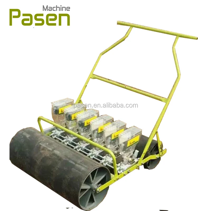 Wortel Hand Push Zaaier, Bonen Hand Planter, 2 Rijen Hand Push Seeder