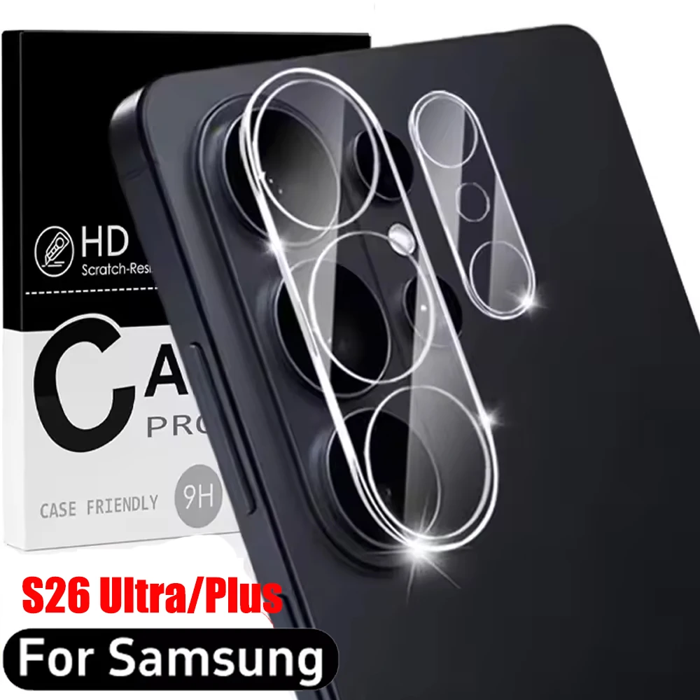 For Samsung Galaxy S26 Ultra Plus S26U S26Plus S 26ultra Full-Coverage Camera Lens Protective Tempered Glass Transparent HD Film