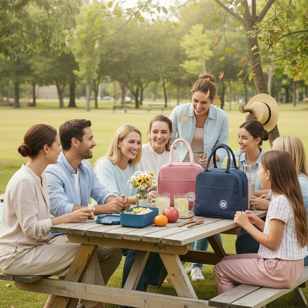 

Термосумка для обедов, изолированная сумка-бенто, алюминиевая сумка для еды, сумка-холодильник, сумка-бенто для студентов, сумка для ланча