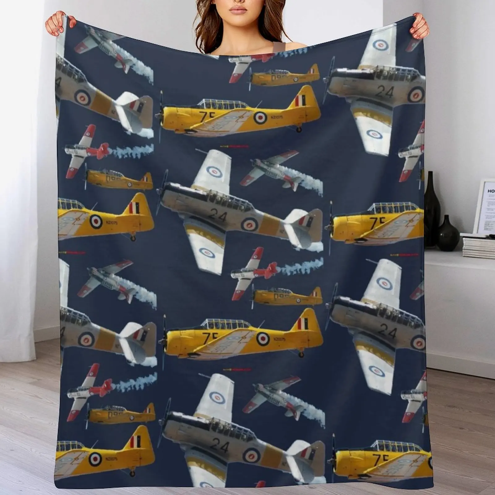 USA-NZ-AUS Harvards Design Throw Blanket Hairys Picnic Camping Blankets