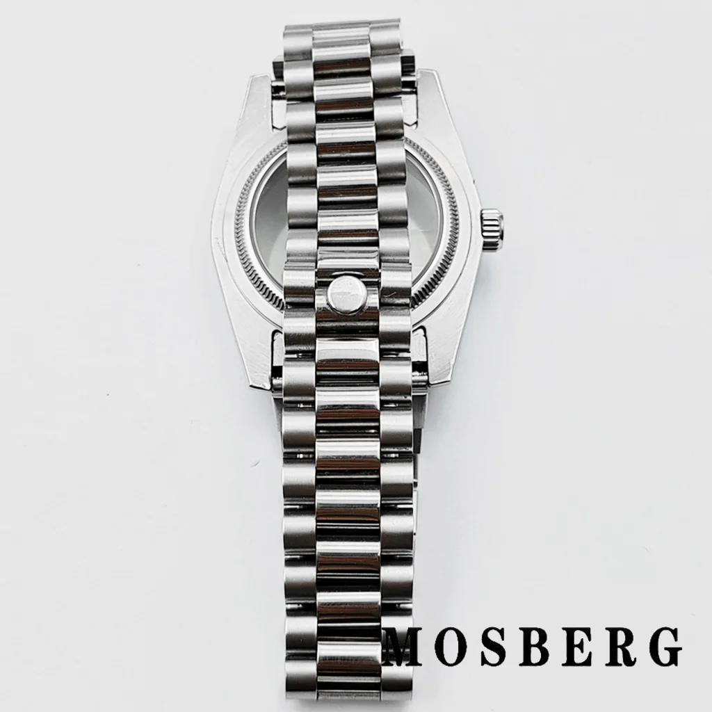 حافظة ساعة ياقوت زجاجية ، حركة أوتوماتيكية ، 36 ، 39 ، NH35 ، NH36 ، ETA من ، PT5000 ، ST2130 ، ETA2836 ، Miyota ، 8821a