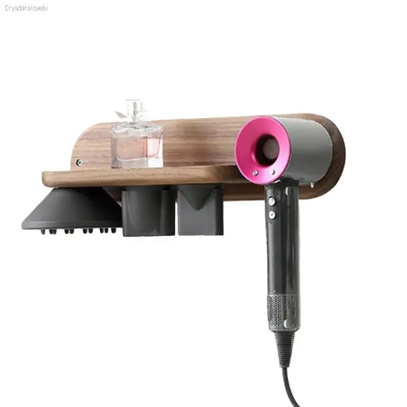 

Держатель для фена Dyson сверхзвуковое настенное крепление с деревянным кронштейном для фена аксессуары для домашней ванной комнаты кронштейн Dyson