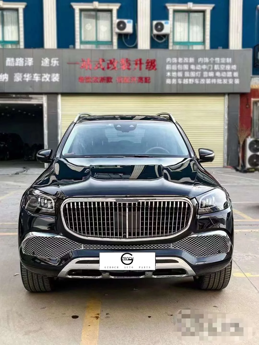 In stock Bodykit For Benz GLS 2020+ X167 Upgrade Maybachs Grille Front car bumpers Rear car bumpers rear lip