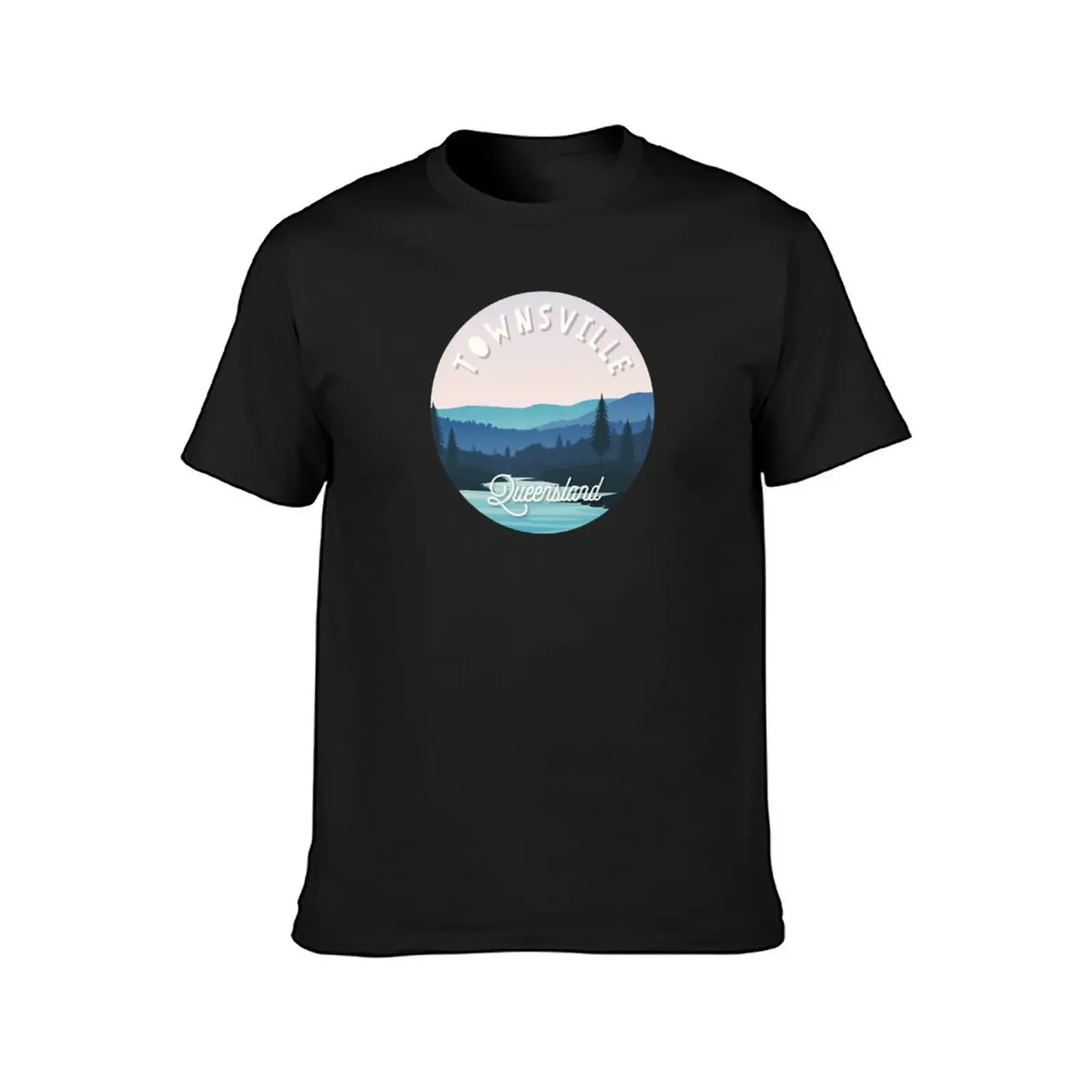 Townsville Queensland Landscape Australia T-Shirt plus size tops hippie clothes graphic shirts t shirts for men pack