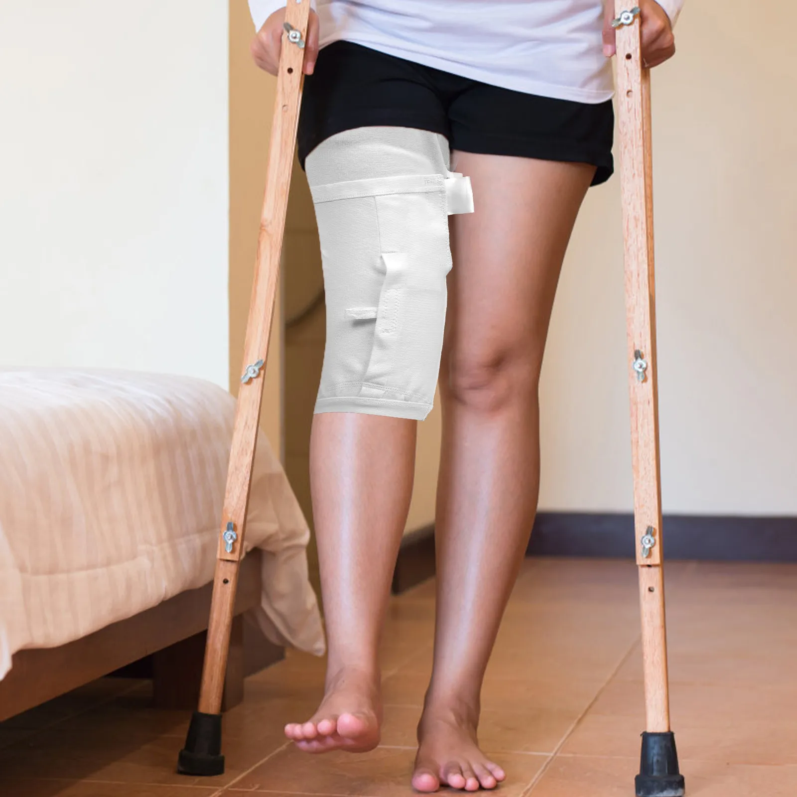 

Leg Urine Bag Catheter Strap Elastic Adjustable Breathable Fixation Bathing Restroom Use Secure Catheter