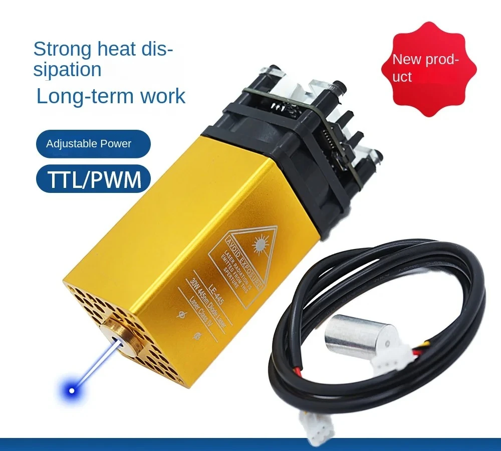 High-Power Laser Carver-Head Module Laser New 30W Fixed Focus Laser