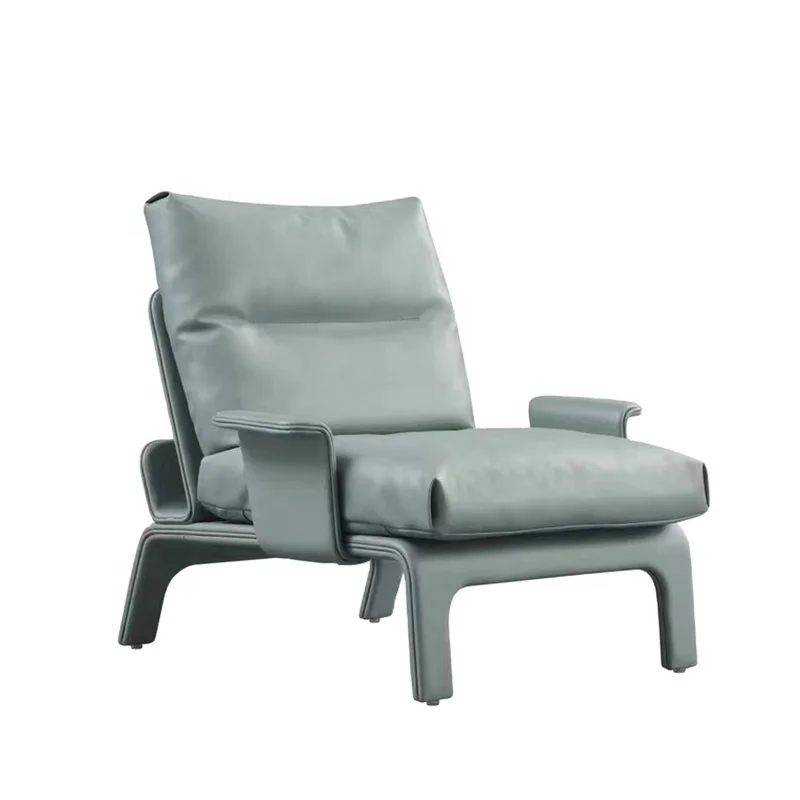 

New product living room chair postmodern minimalist leisure designer villa negotiation reception Italian single sofa