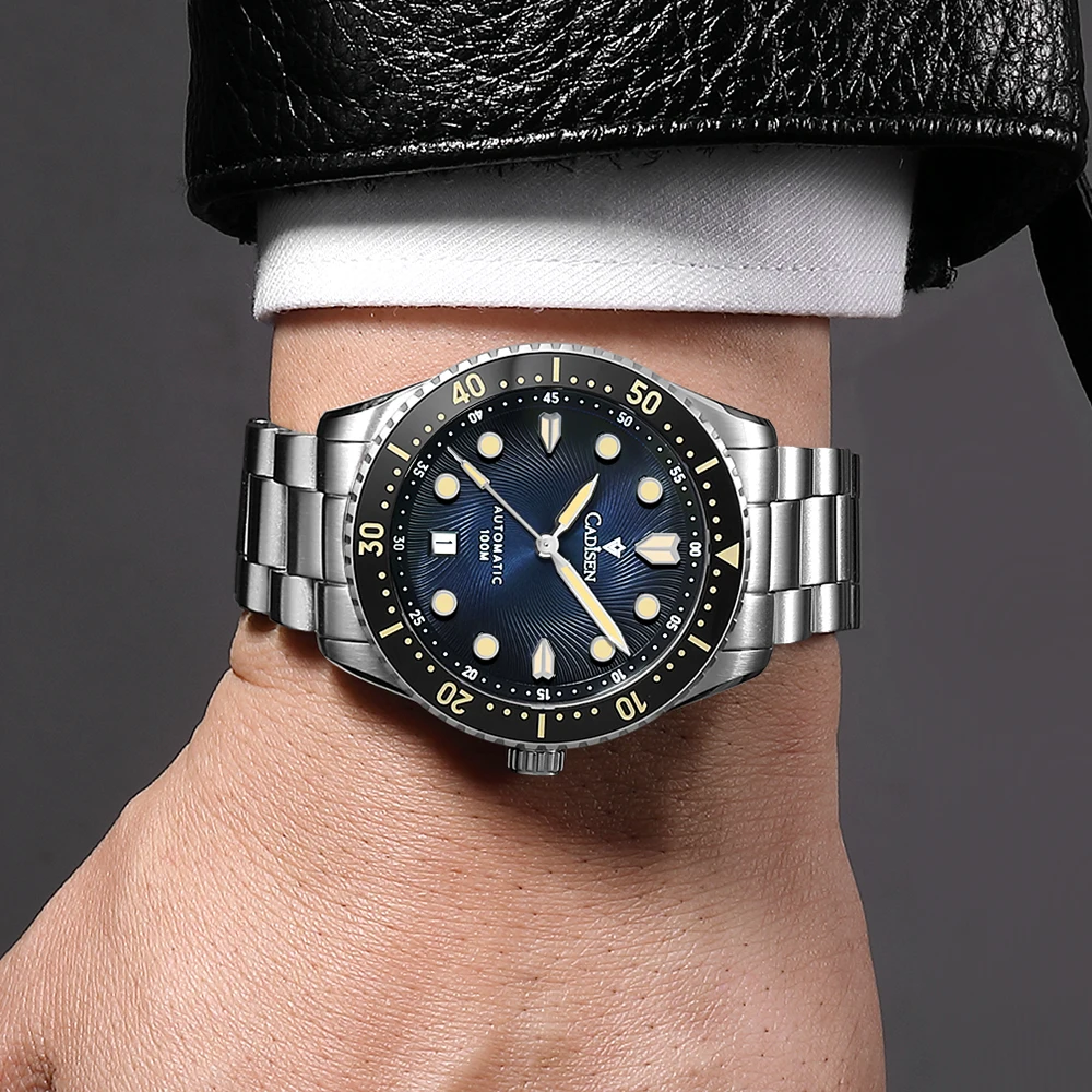 CADISEN Mechanical Automatic Watch Luxury Sapphire Japan MIYOTA