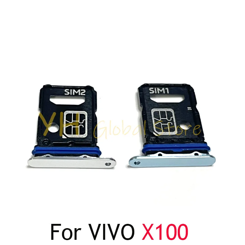 For VIVO X100 Sim Card Slot Tray Holder Sim Card Repair Parts