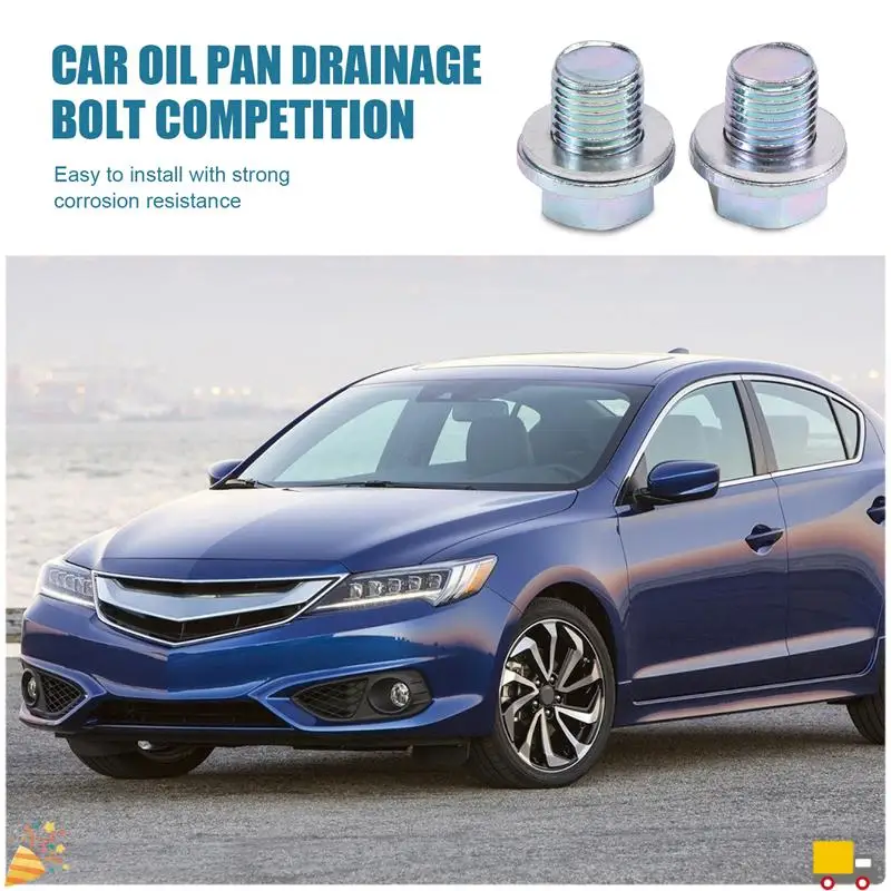 2 قطعة النفط عموم استنزاف الترباس التوصيل مع غسالة ل أكورا هوندا أكورد سيفيك 90009-R70-A00