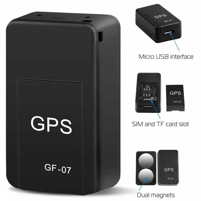 Mini GF07 GPS Car Tracker Anti Theft Loss Vehicle Tracking Instrument Multifunction Motorcycle Bicycle Child Locator Positioner