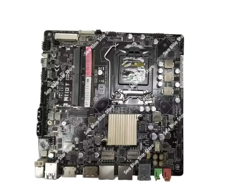 Industrial control main board H110T dual network ITX main board integrated machine Industrial control board HTPC built-in LVD