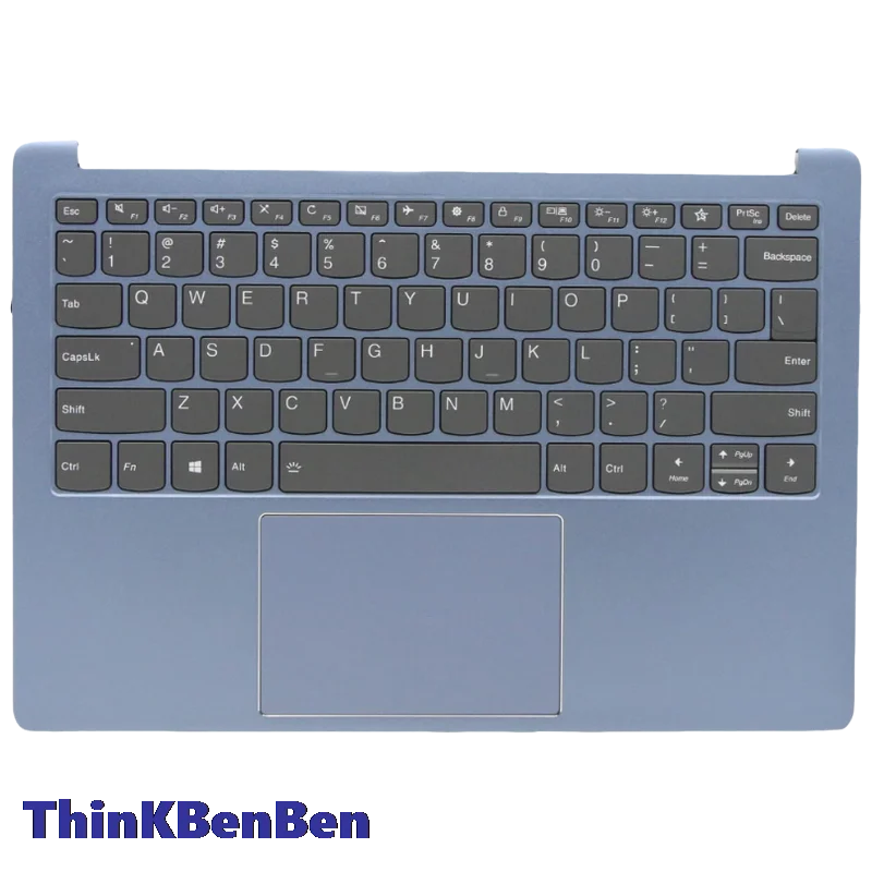 US English Blue Keyboard Upper Case Palmrest Shell Cover For Lenovo Ideapad S540 13 13IML 13API 13ARE 13ITL 5CB0W43679