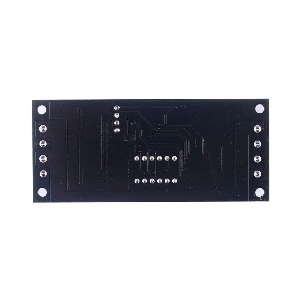 LED Delay Switch Blue Dual-Channel MOSFET Module DC7-30V Power Supply High-Frequency Support For Lighting Systems