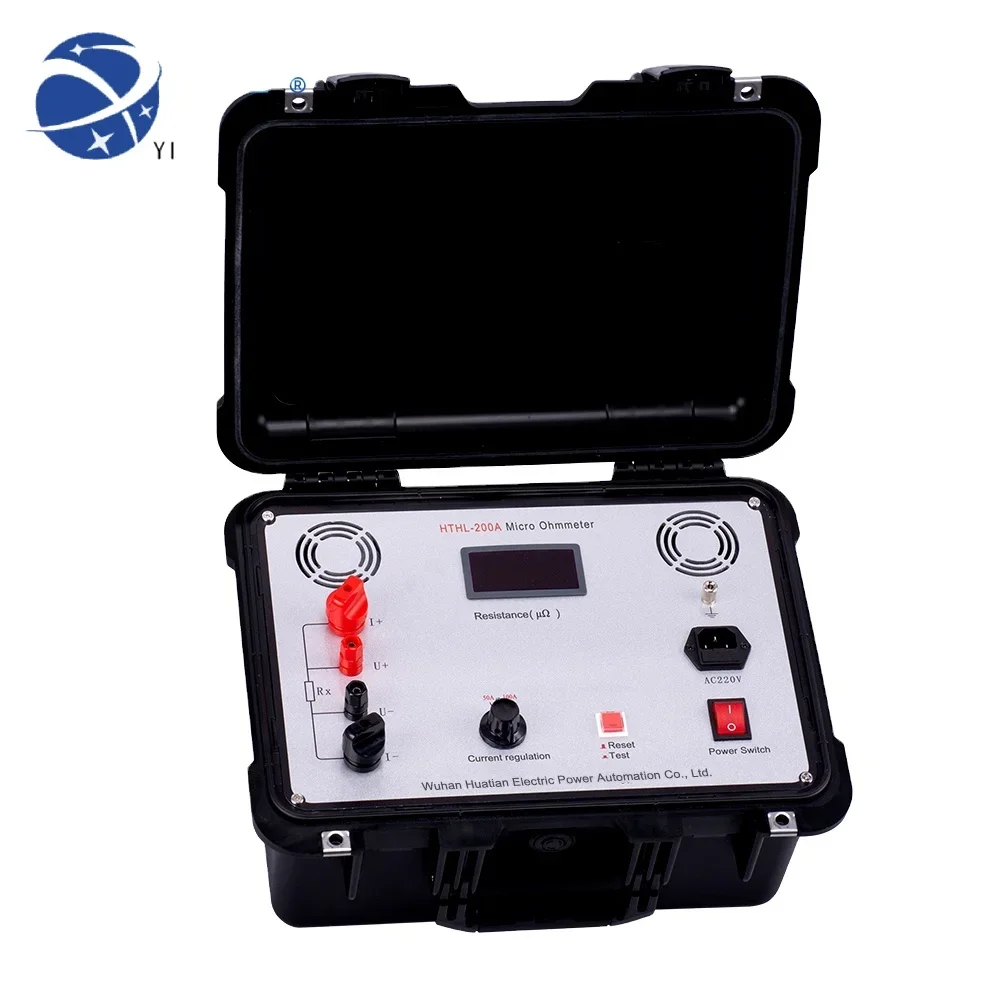 

YUNYI B UHV-H200A Circuit Breaker Contact Resistance Tester High Voltage Switch Resistance Tester