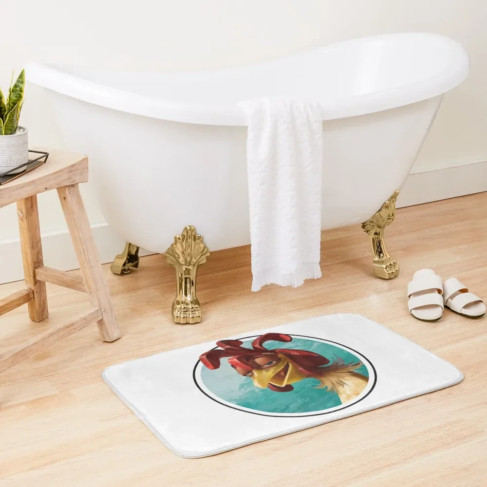 

chicken joe surfs up - sweet surf Bath Mat Bathroom Rug Kitchen Carpet Bathrooms Accessories Novelties Mat