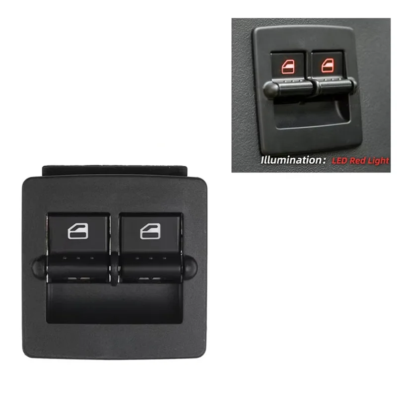 

A99F-Left Right Electric Power Window Switch For VW Beetle 1998 1999 2000-2010 Window Glass Lift Switch 1C0959527 1C0959855